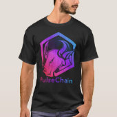 PulseChain Tシャツ(Pulse Chain Crypto Bull) Tシャツ (正面)
