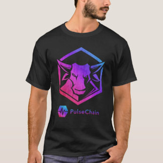 PulseChain Tシャツ(Pulse Chain Crypto Bull) Tシャツ