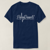 PulseDropAI | Lo-Fi wear for Dreamers & Beatmakers Tシャツ (デザイン正面)