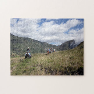 Pululahuaの火山噴火口、エクアドルのパズル ジグソーパズル