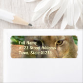 Puma Cat差出人住所宛名ラベル ラベル (インサイチュ)