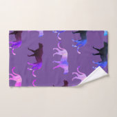 Puma Catsカスタム背景色 バスタオルセット (ハンドタオル)