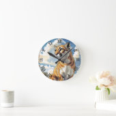 Puma I Cougar ラウンド壁時計 (ホーム)