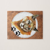 Puma, Mountain Lion, Cougar,自然・コレクション ジグソーパズル (横)