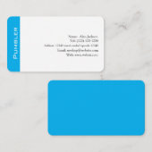pumbler Business card editable 名刺 (正面/裏面)