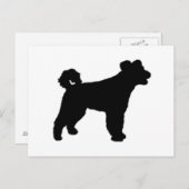 pumi silo black.png ポストカード (正面/裏面)