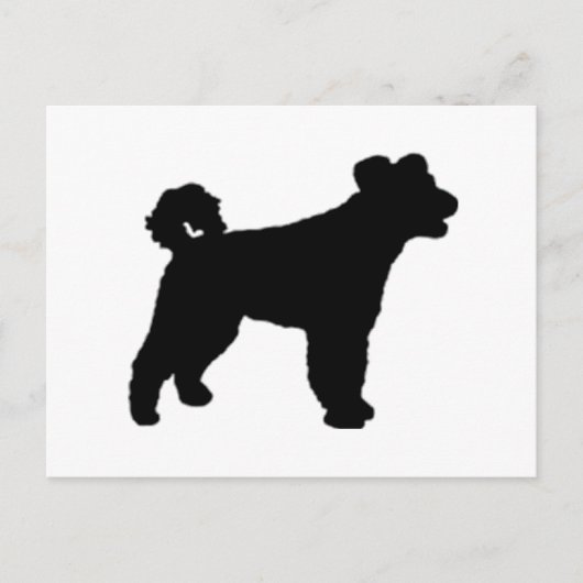 pumi silo black.png ポストカード (正面)