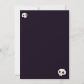 Pumkin Carving Party Halloween 招待状 (裏面)