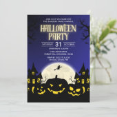 Pumkin Halloween Party Family Reunion 招待状 (スタンド正面)