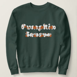 Pumkin Season Fall Sweatshirt Tshirt Custom Top スウェットシャツ