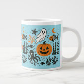 pumking in the ocean ジャンボコーヒーマグカップ (右)