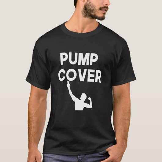 Pump Cover Oversized Gym Workout Pump Cover Tシャツ (正面)