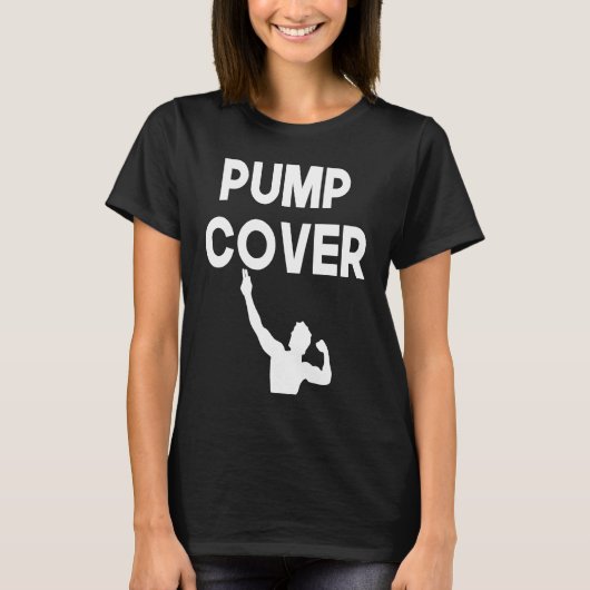 Pump Cover Oversized Gym Workout Pump Cover Tシャツ (正面)