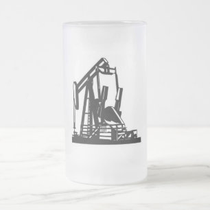 Pumpjackのビールのジョッキ フロストグラスビールジョッキ