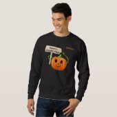 Pumpkinパッチ従業員のパーソナライズ名 スウェットシャツ (正面フル)