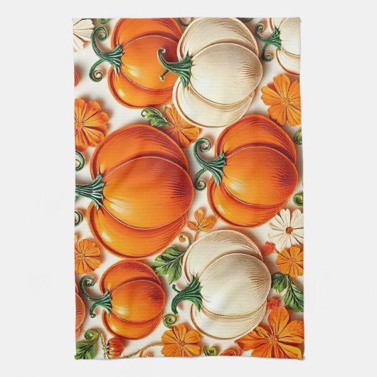 Pumpkin キッチンタオル (縦)