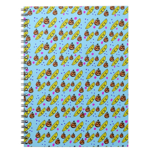 Pumpkin and Banna ノートブック (正面)