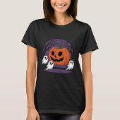 Pumpkin and Ghosts Tシャツ (正面)