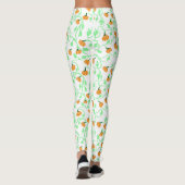 Pumpkin and Vines Leggings レギンス (裏面)