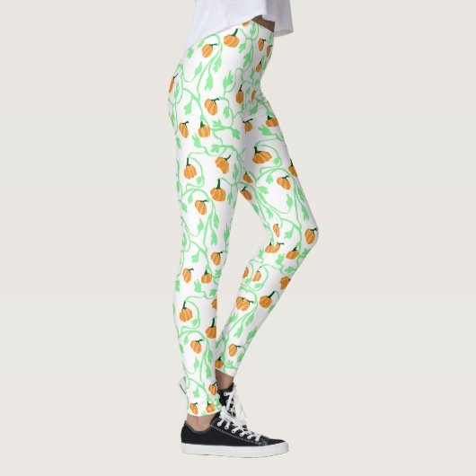 Pumpkin and Vines Leggings レギンス (右)