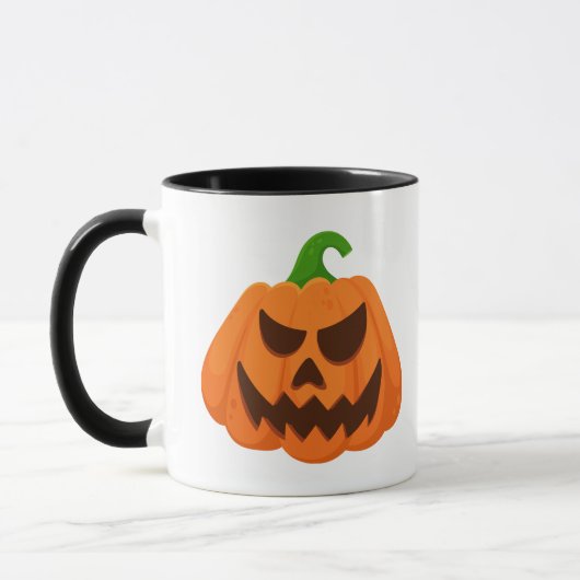 Pumpkin Autumn Mug – Cozy Fall Coffee Cup マグカップ (左)