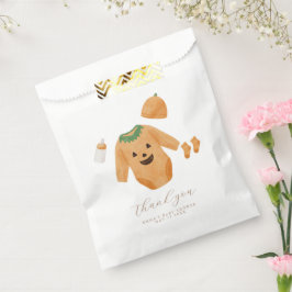 Pumpkin Baby Shower Favor Bags フェイバーバッグ
