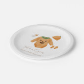 Pumpkin Baby Shower Paper Plates ペーパープレート (アングル)