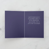 Pumpkin & Bat Halloween Greeting Card カード (内部)