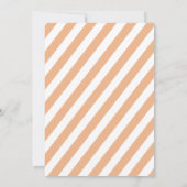 Pumpkin Birthday Time Capsule Card 招待状 (裏面)