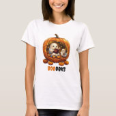 Pumpkin Book Reader Shirt | Halloween Costume Tee Tシャツ (正面)
