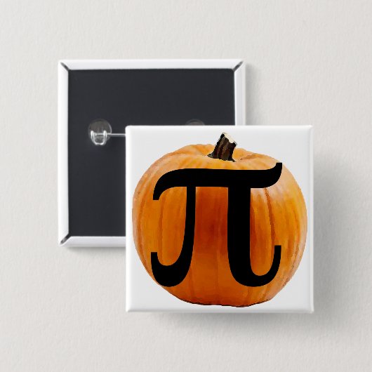 Pumpkin Button 缶バッジ (正面&裏面)