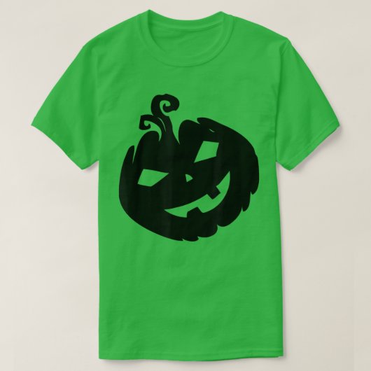 Pumpkin Carving Jack O Lantern Halloween 1390 Tシャツ (デザイン正面)