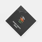 Pumpkin Chef Halloween Party – Spooky Cauldron スタンダードランチョンナプキン (角)
