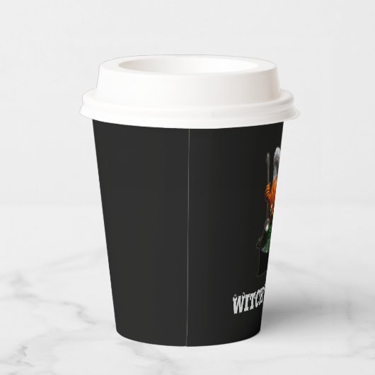 Pumpkin Chef Halloween – Witch’s Brew themes 紙コップ (右)