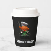 Pumpkin Chef Halloween – Witch’s Brew themes 紙コップ (正面)