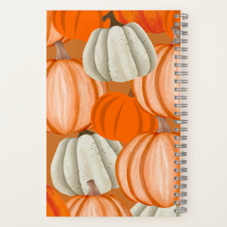 Pumpkin Collage Notebook Autumn Aesthetic Journal ノートブック