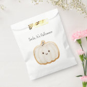 Pumpkin Cookie Smile Halloween フェイバーバッグ (封をした状態)