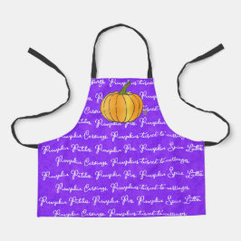 Pumpkin Don't Be Shy KID'S All-Over Print Apron エプロン