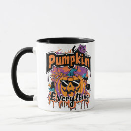 Pumpkin Everything | ExDesigner | Halloween マグカップ