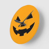 Pumpkin Face Wall Clock ラウンド壁時計 (傾斜)
