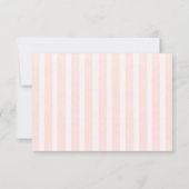 Pumpkin Fall Floral Baby Shower Thank You Card サンキューカード (裏面)