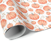 Pumpkin Gift Wrapping Paper ラッピングペーパー (ロールコーナー)
