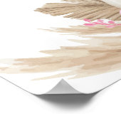 Pumpkin Girl First Year Photo Milestoneポスター ポスター (角)