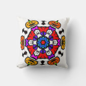 Pumpkin Glow Mandala クッション (正面)