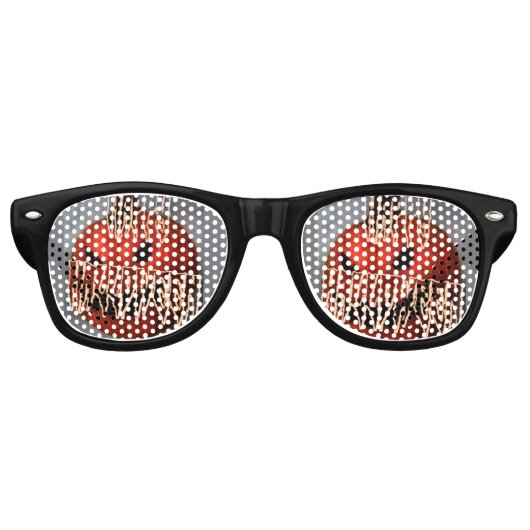 Pumpkin Grin レトロサングラス (正面)