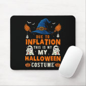 Pumpkin Halloween Costume Men Women Funny Hallowee マウスパッド (マウス)