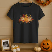Pumpkin Harvest Maternity Halloween Fall Bump Tシャツ