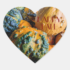 Pumpkin Heart Sticker ハートシール