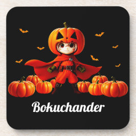 Pumpkin-Hero Bokchander Coaster (ボクチャンダークッション） コースター