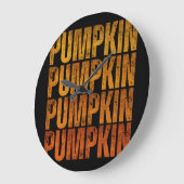 PUMPKIN HOLIDAY GIFT ラージ壁時計 (傾斜)